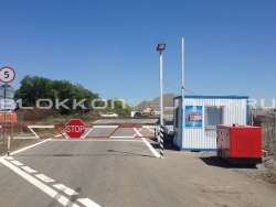 Контрольно-пропускной пункт (КПП) для строй объекта Аэропорт Южный в Орджоникидзевской